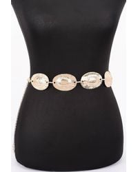 Fashnzfab - Multi Metal Chain Belt - Lyst