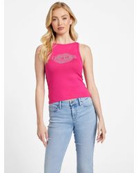Guess Factory - Eco Almona Lip Tank - Lyst