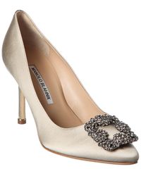 Manolo Blahnik Hangisi Shoes for Women - Up to 44% off | Lyst