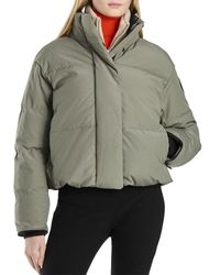 Canada Goose - Grandview Cropped Label Jacket - Lyst