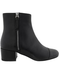 Bally - Gracyn Leather Ankle Boots, Brand Size 36 Us - Lyst