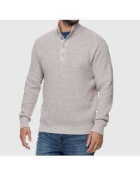 Flag & Anthem - Denver Cooling Button Mock Neck Sweater - Lyst