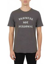 Kinetix - Business Not Personal Crewneck Graphic Tee - Lyst