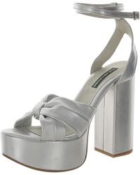 Chelsea Paris - Zasa Leather Ankle Strap Platform Sandals - Lyst