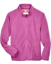 Team 365 - Youth Campus Microfleece Jacket - Lyst