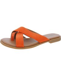 Style & Co. - Carolyn Slip On Flat Slide Sandals - Lyst
