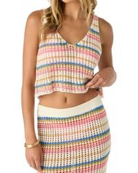 O'neill Sportswear - Ryan Stripe Tank Top - Lyst