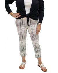 Charlie b - Pull On Cropped Cuffed Pants - Lyst