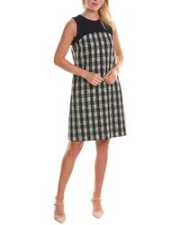 Paule Ka - Tweed Shift Dress - Lyst