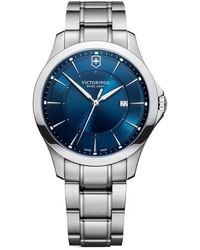 Victorinox - Alliance Blue Dial Watch - Lyst