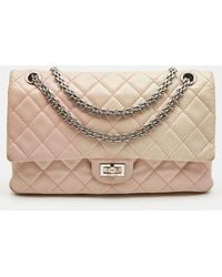 Chanel - Ombre Quilted Leather Reissue 2.55 Classic 226 Flap Bag - Lyst