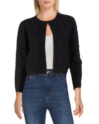 Ted Baker - Ribbed Layering Cardigan Sweater - Lyst