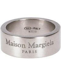 Maison Margiela - Logo Reference Ring 8Mm - Lyst