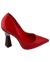 Carrano - Anna Leather Pump Heels - Lyst