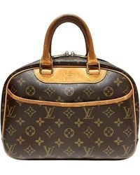 Louis Vuitton - Trouville Canvas Handbag (pre-owned) - Lyst