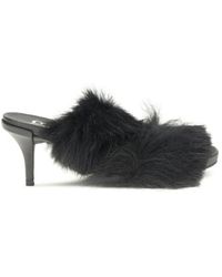 Pedro Garcia - Fur-trimmed Mules Sandals - Eu36/us6 - Lyst