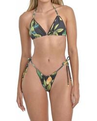 Steffany Milano - Citrus Muse Tie-Side Bikini Set - Lyst