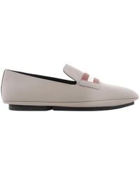 Bally - Caly Leather Loafers, Brand Size 36 Us - Lyst