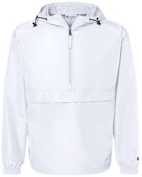 Champion - Packable Quarter-Zip Jacket - Lyst