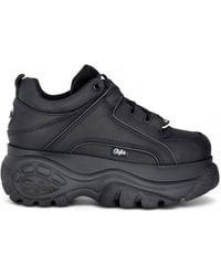 Buffalo - Leather Chunky Platform Fashion Trainers - Lyst