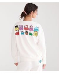 Aéropostale - Hello Kitty And Friends Puffer Jacket Crew Sweatshirt - Lyst