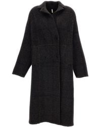 Boboutic - Cocoon Double-Breasted Coat - Lyst