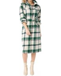 Coco + Carmen - Shelley Plaid Shacket Dress - Lyst