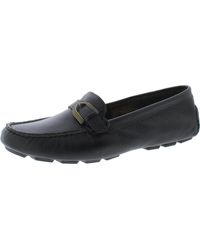 Rockport - Bayview Rib Loafer Leather Loafers - Lyst