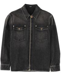 Versace - Denim Jacket - Lyst