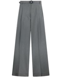 Liu Jo - Wide-Leg Trousers With High Waist - Lyst