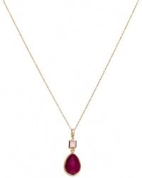 Avenue Chic - Teardrop Necklace - Lyst