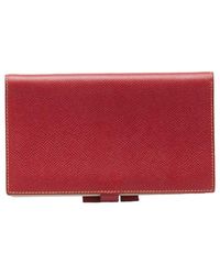 Hermès - Vision Leather Wallet (pre-owned) - Lyst