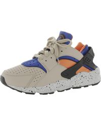 Nike - Air Huarache Faux Leather Breathable Casual And Fashion Sneakers - Lyst