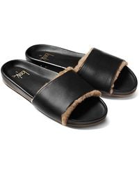 Beek - Gallito Shearling Sandals - Lyst