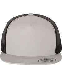 Classics - Flat Bill Trucker Cap - Lyst