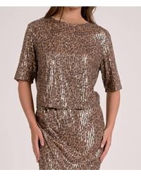 Elan - Layla Sequin Top - Lyst
