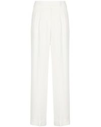 Peserico - Viscose Palazzo Trousers - Lyst