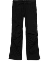 GR10K - Adjustable Pants With Concealed Fastenings And Zip Details - Lyst