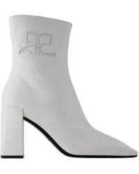 Courreges - Heritage Ankle Boots - - Leather - Heritage - Lyst