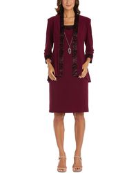 R & M Richards - Petites 2pc Dressy Cocktail And Party Dress - Lyst