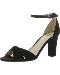 Unisa - Tuhlip Faux Suede Ankle Strap Heels - Lyst