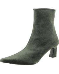 Reike Nen - Rn4sh040 Velvet Pointed Toe Ankle Boots - Lyst