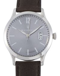 Maserati - Tradizione 40mm Grey Dial Watch R8851125004 - Lyst