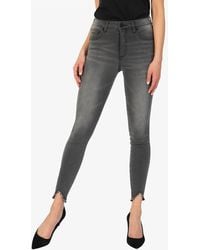 Kut From The Kloth - Connie High Rise Fab Ab Slim Fit Ankle Skinny Jean - Lyst