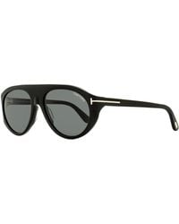 Tom Ford - Rex-02 Sunglasses Tf1001 01a Black 57mm - Lyst