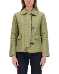 Fay - 3-Hook Nylon Quilted Jacket - Lyst