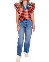 Thml - Flutter Sleeve Top - Lyst