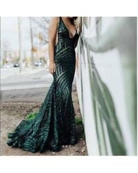 Jovani - Sequin Mermaid Prom Dress - Lyst