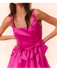 LoveShackFancy - Bayer Mini Dress - Lyst