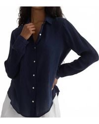 Bella Dahl - Clean Front Button Down Shirt - Lyst